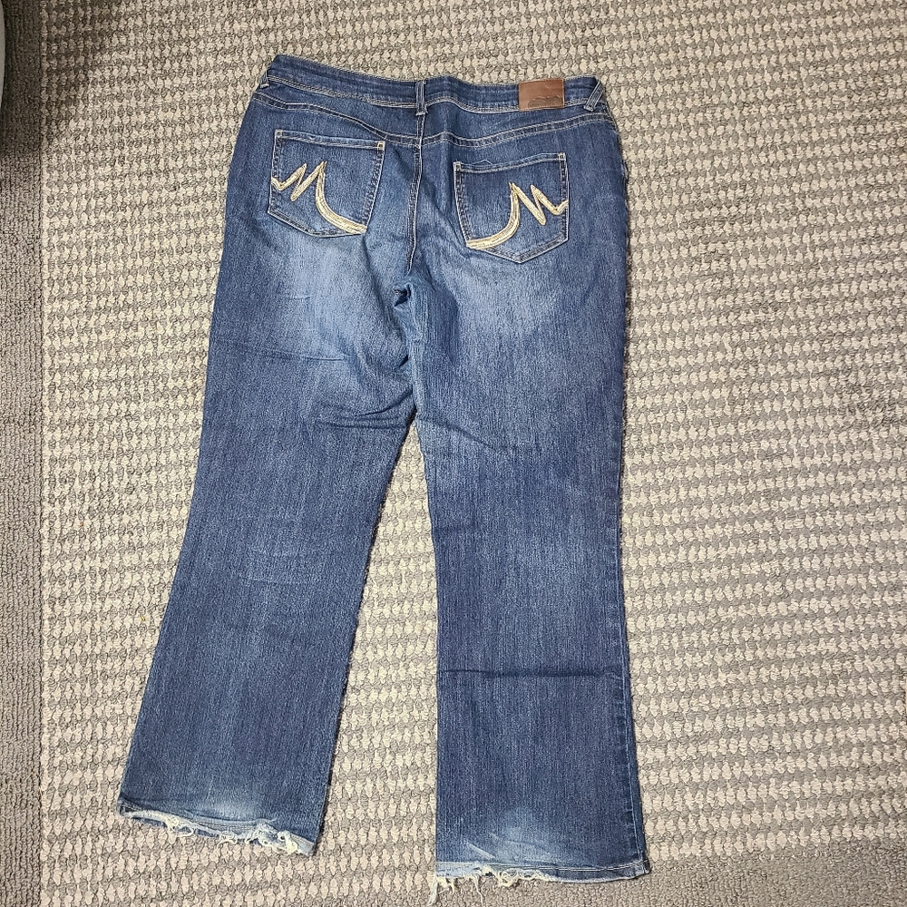 Maurices Blue‎ Flare & Wide Leg Jeans